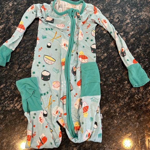 Little Sleepies Other - LS retired sushi print 12-18 months
